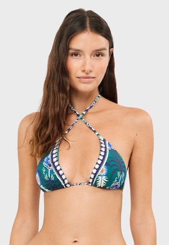 Gisela Triangel Bikini in Blauw