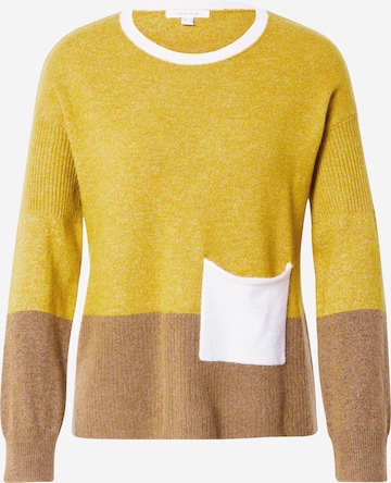 WHITE STUFF Sweater in Yellow: front