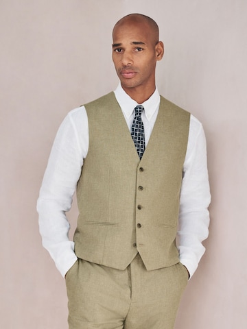 Next Anzugweste in Grün: Vorderseite