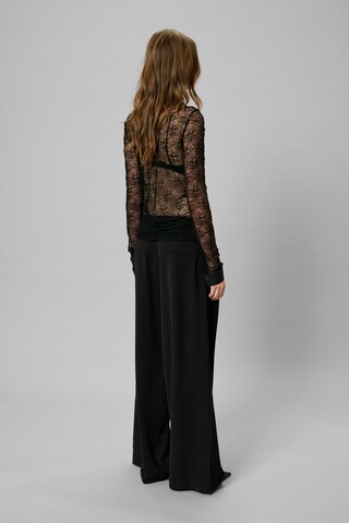 Chemisier 'MWRita' My Essential Wardrobe en noir