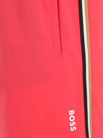 Pantaloncini da bagno 'Iconic' di BOSS in rosso