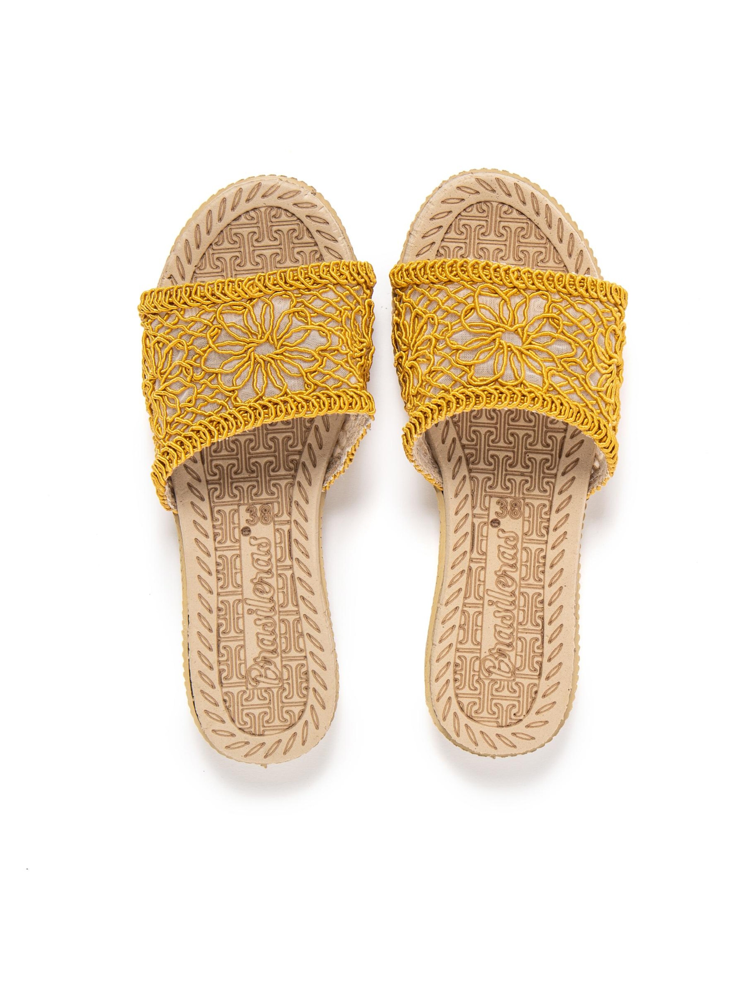 Brasileras Sandale 'Breezie' in Gelb