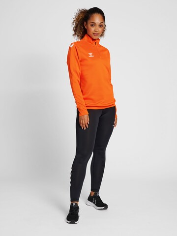 Hummel Sports sweatshirt in Orange