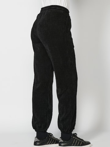 KOROSHI - regular Pantalón en negro