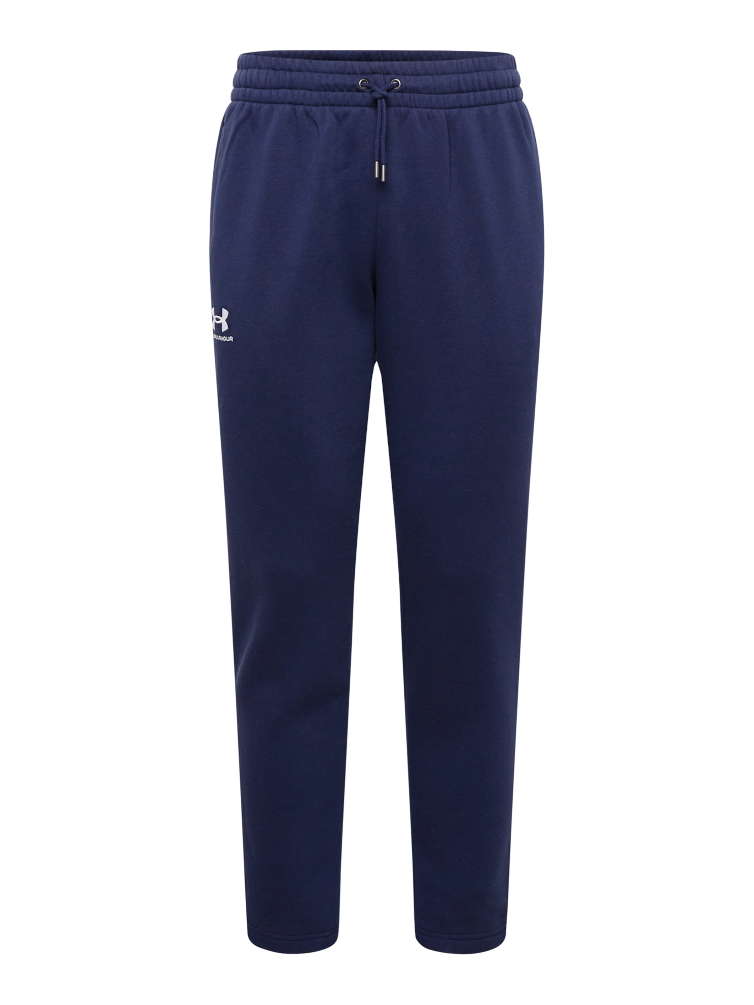 Pantaloni sport 'Essential' de la UNDER ARMOUR pe albastru: față