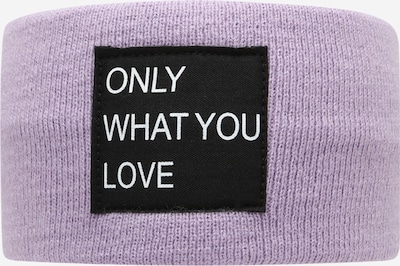 KIDS ONLY Beanie 'MADISON' in mottled purple / Black / White, Item view