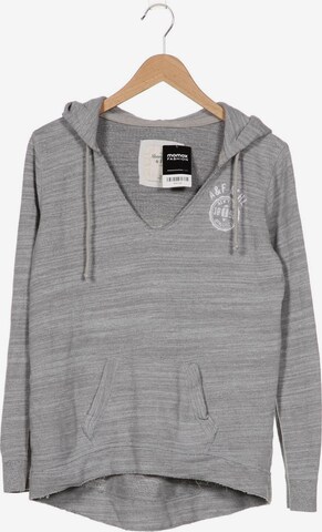 Abercrombie & Fitch Sweatshirt & Zip-Up Hoodie in XS in Grey: front