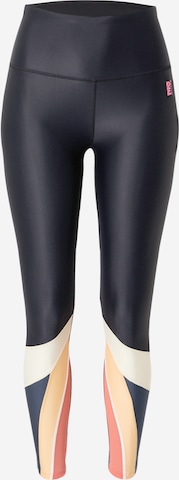 P.E Nation - Skinny Leggings 'LEFT FIELD' en negro: frente