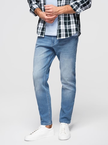 Ombre Regular Jeans in Blauw: voorkant