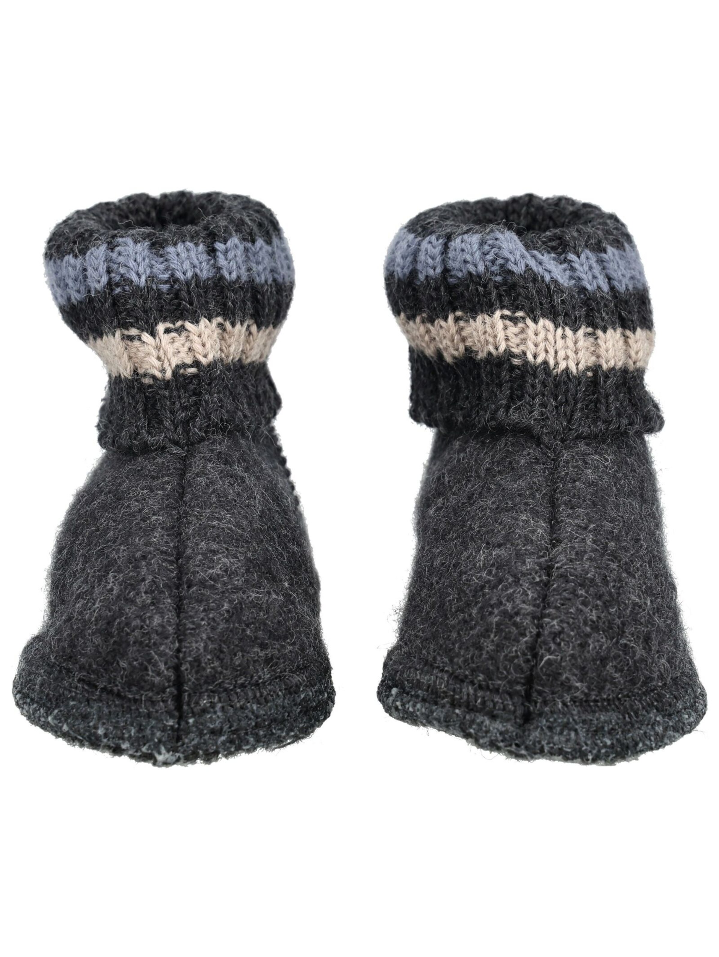 Pantoufle HAFLINGER en gris