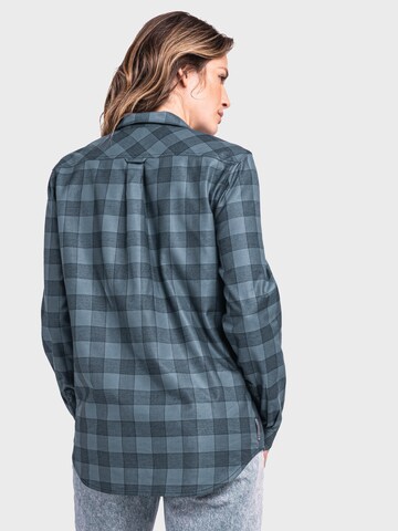 Schöffel Athletic button up shirt 'Hopedale' in Blue