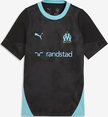 PUMA Functioneel shirt 'Olympique de Marseille' in Zwart: voorkant