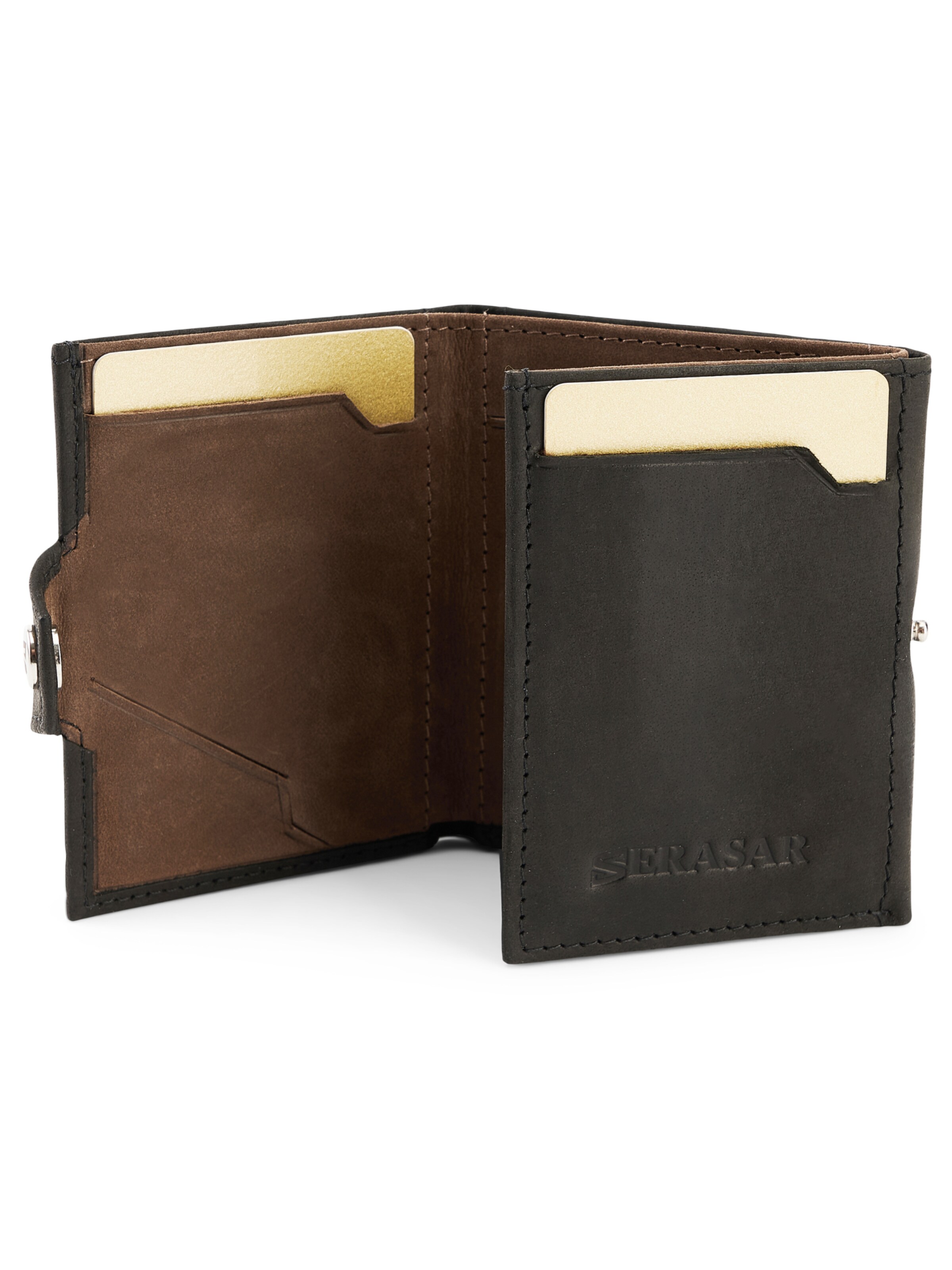 Porte-monnaies 'Genius' SERASAR en noir