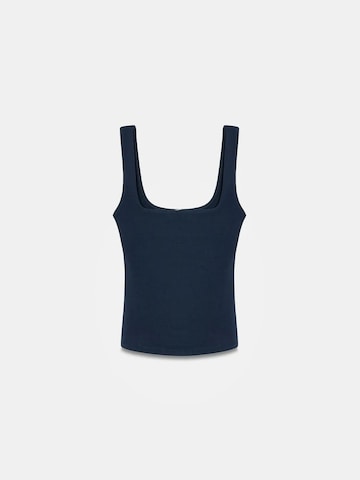 Top di Dilvin in blu