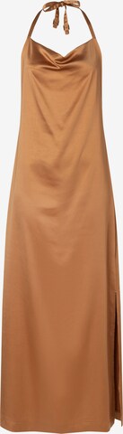Ana Alcazar Cocktail Dress 'Pahamy ' in Brown: front