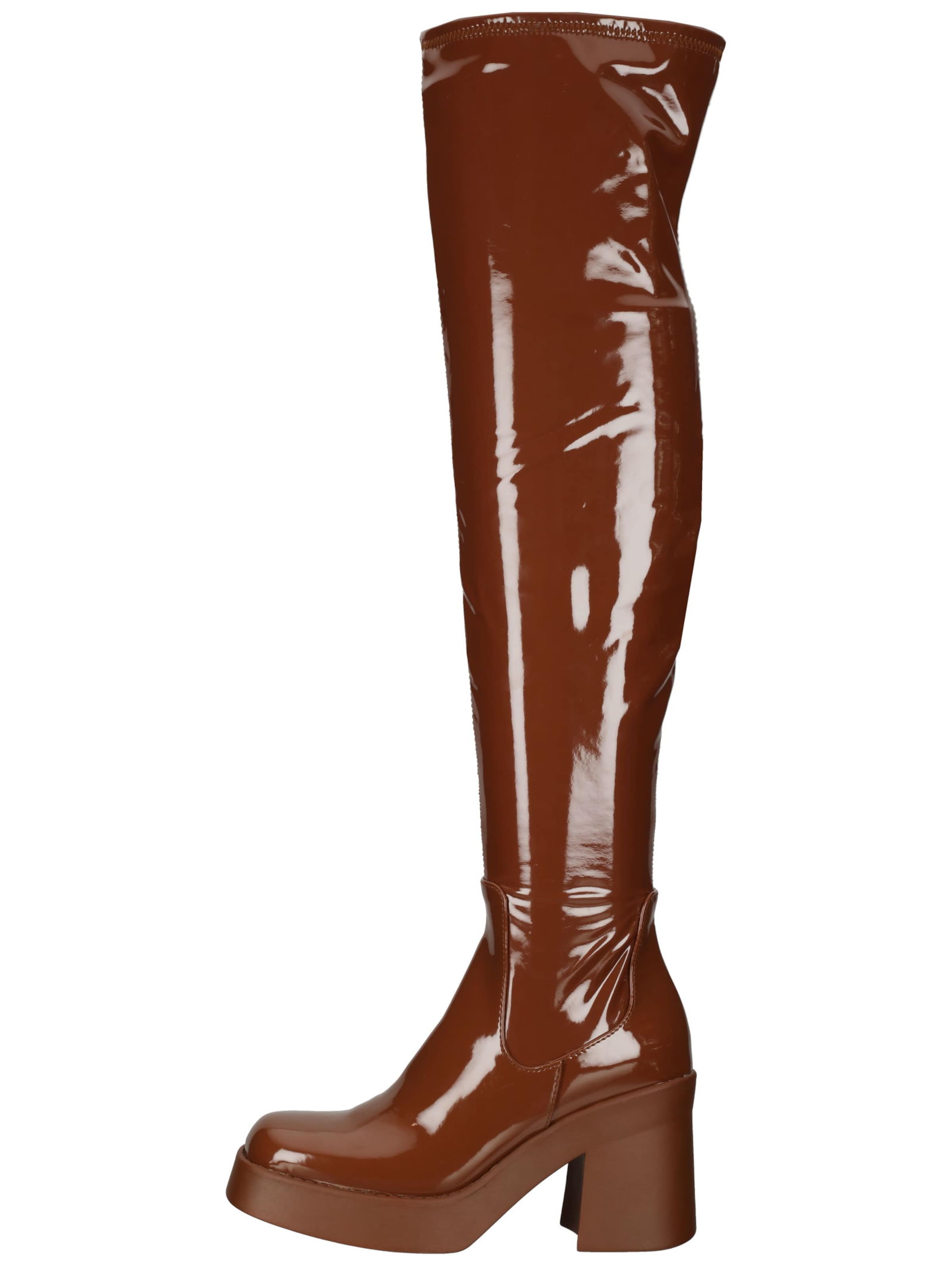 STEVE MADDEN Overknees in Braun