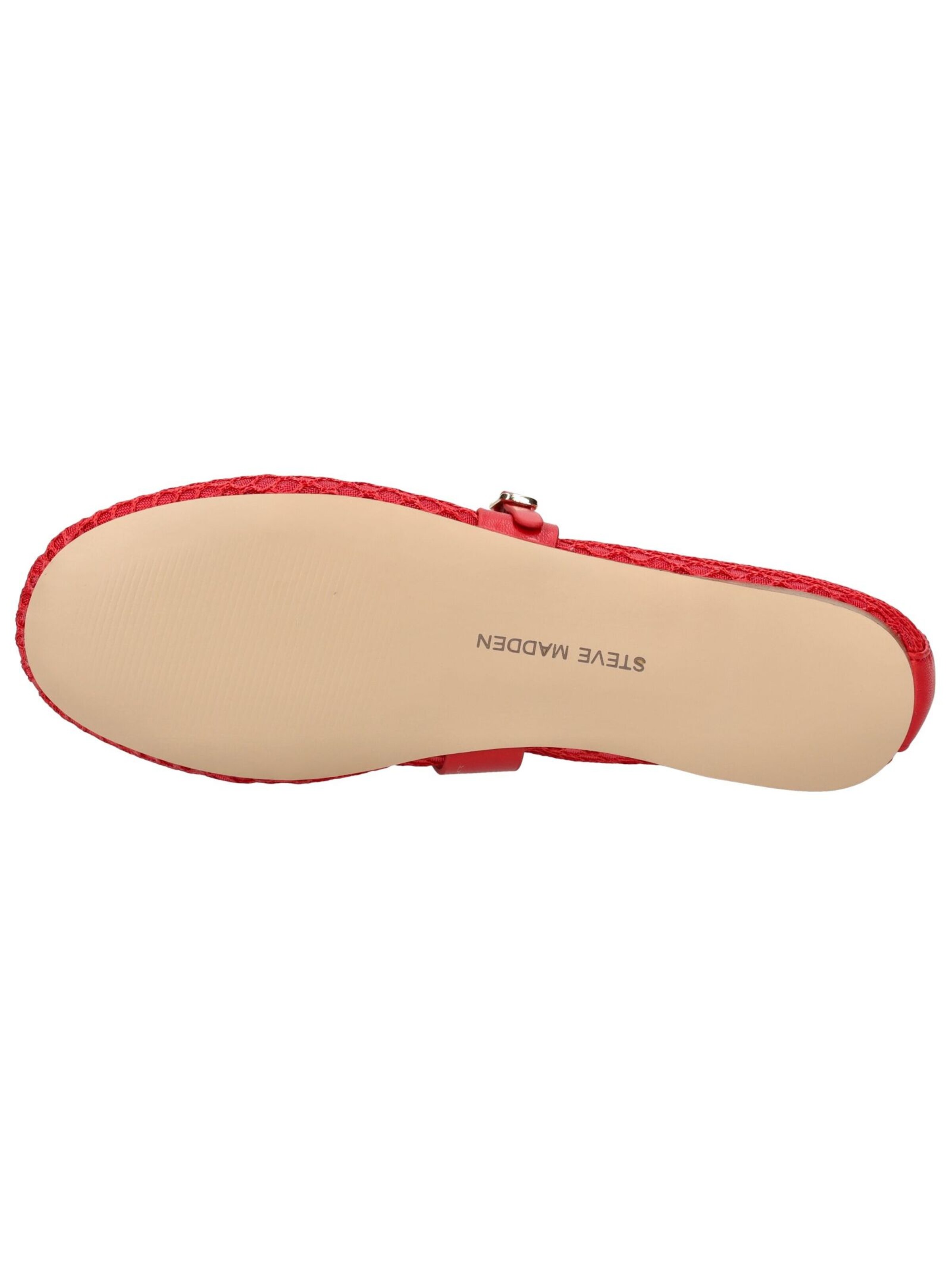 STEVE MADDEN Strap ballerina in Red