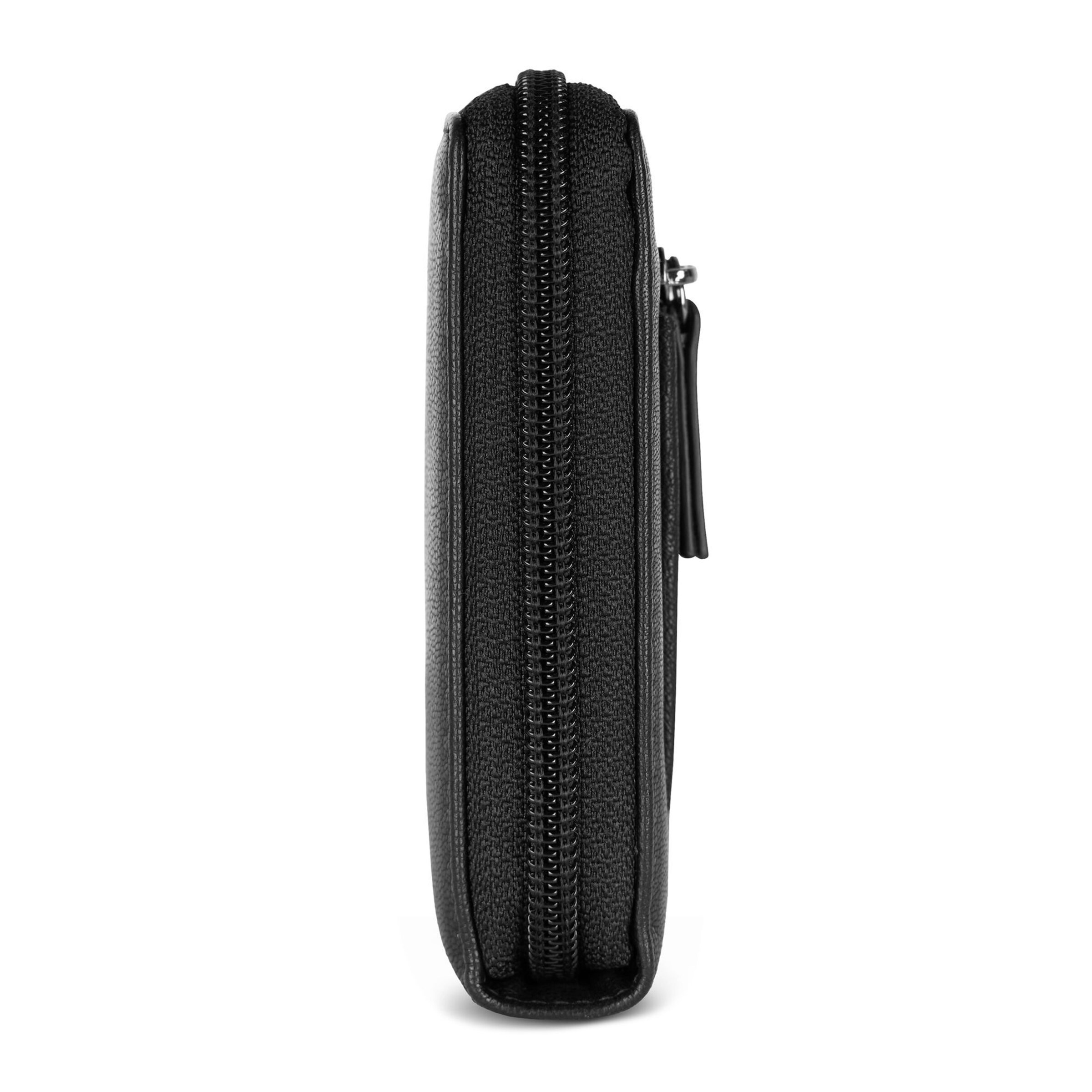 Porte-monnaies 'Black Magic' bugatti en noir