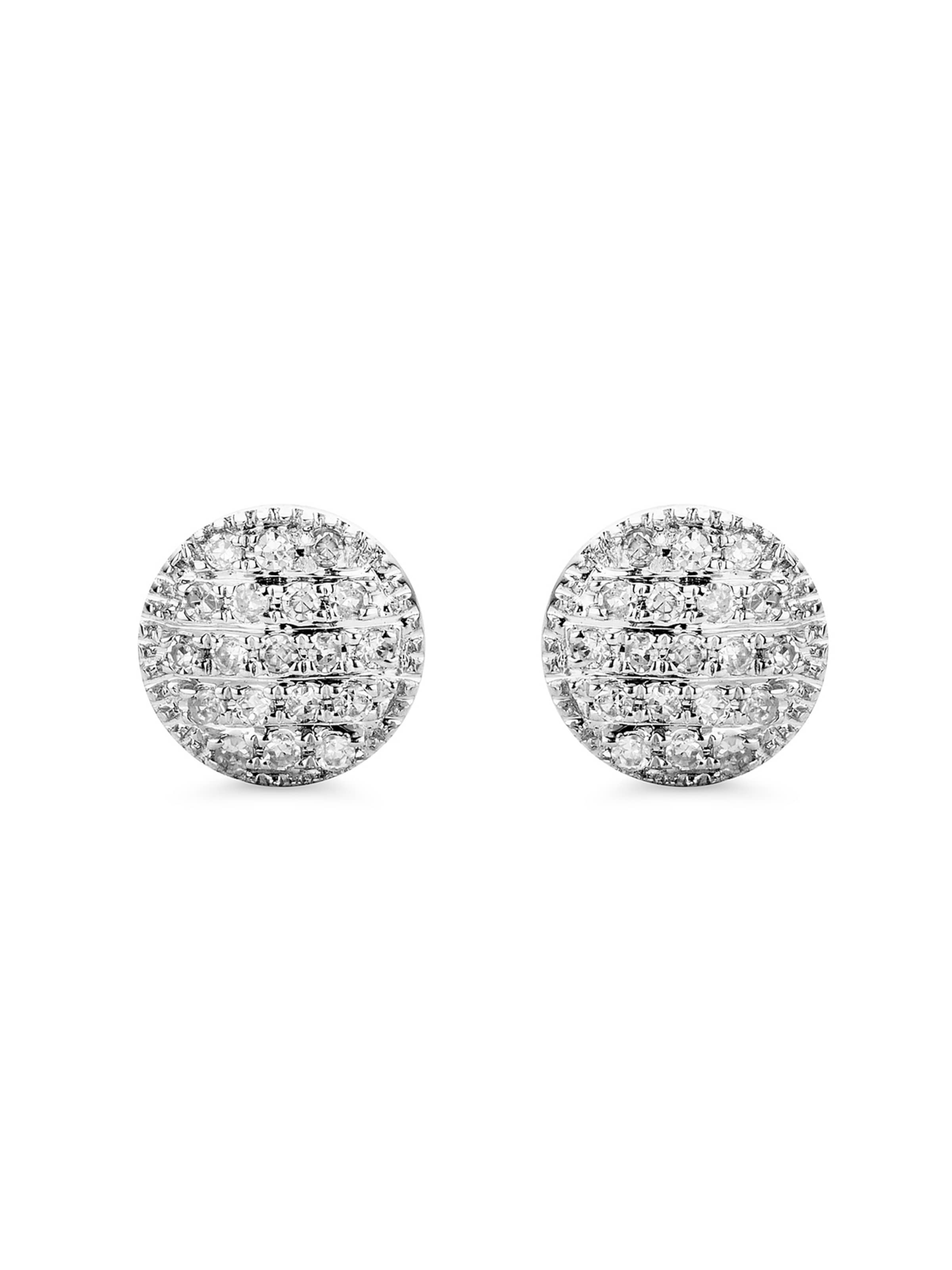 DIAMANT LETERNEL Earrings in Silver: front