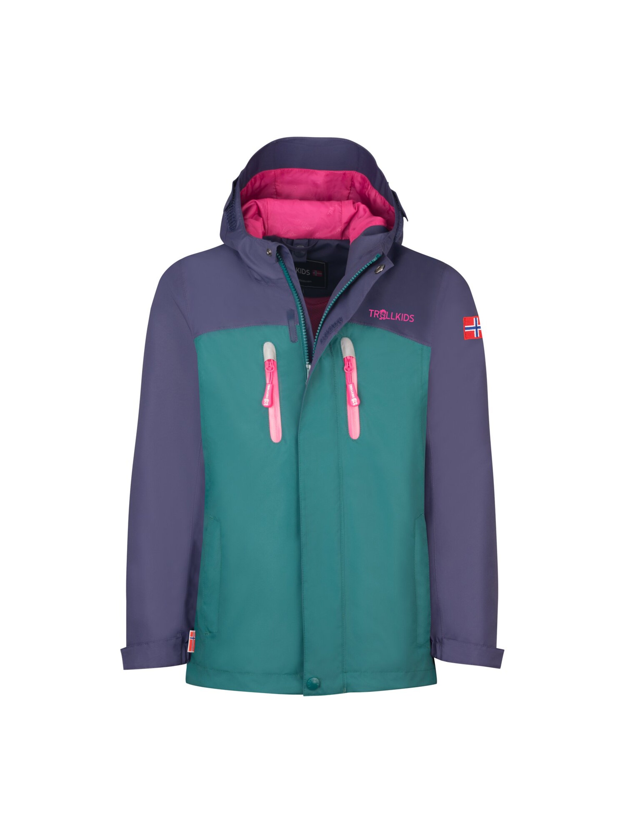 TROLLKIDS Outdoor jacket in Purple