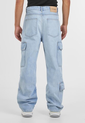 Baggy Jeans cargo 'Vorin' 2Y Studios en bleu