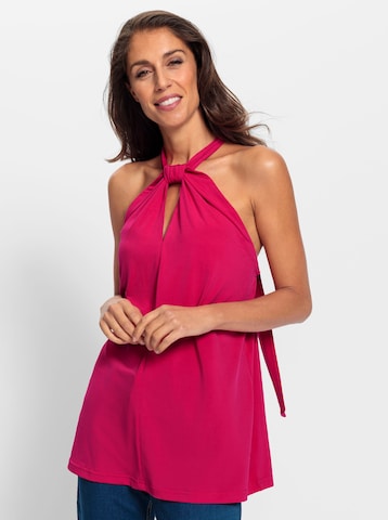 heine - Top em rosa: frente