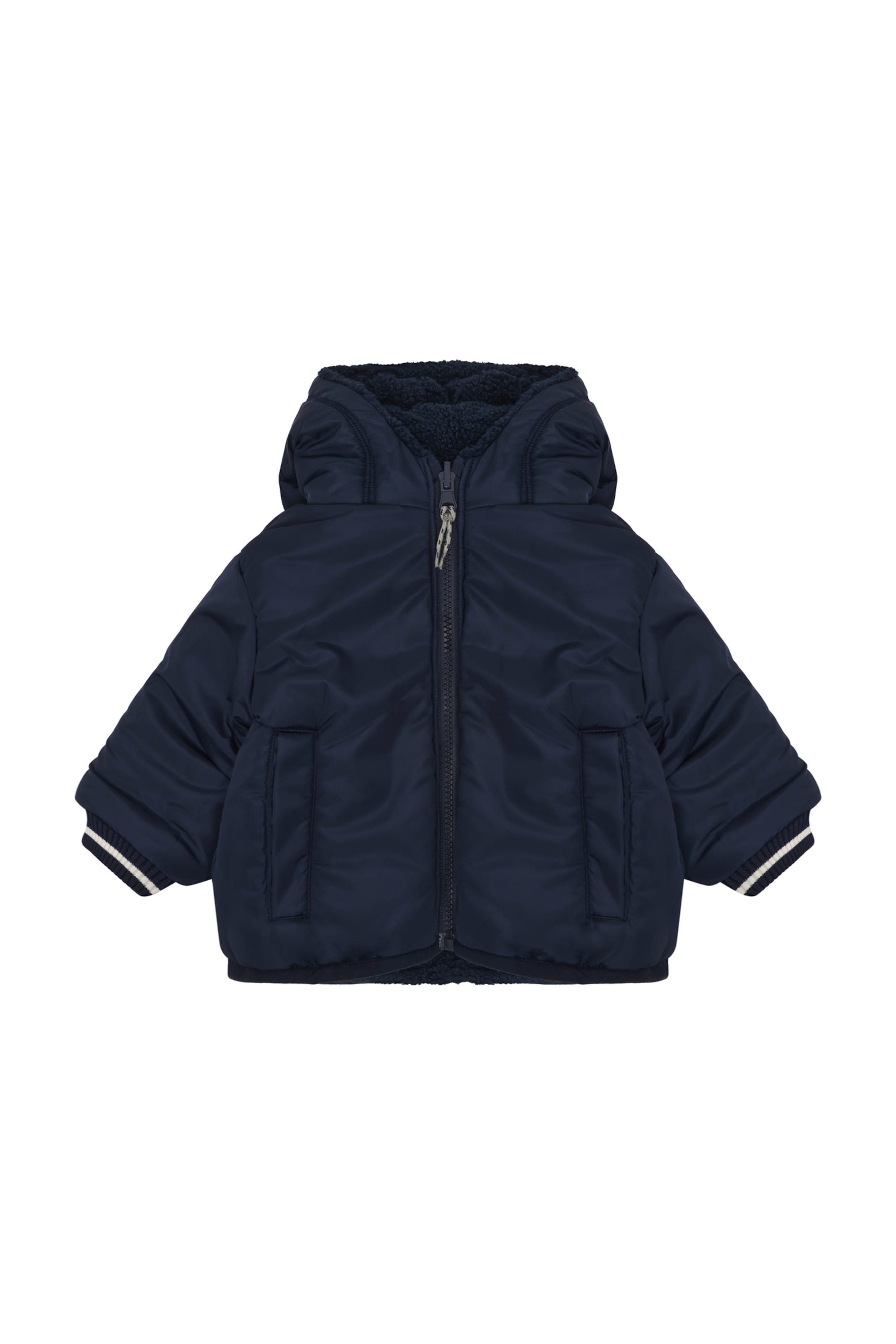 Noppies Winterjas in Blauw: voorkant