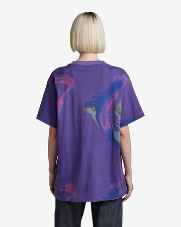 T-shirt G-Star RAW en violet
