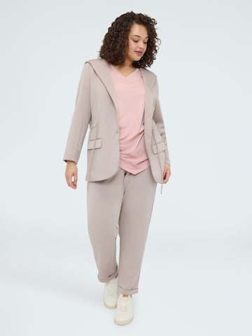 Fiorella Rubino Regular Broek in Grijs