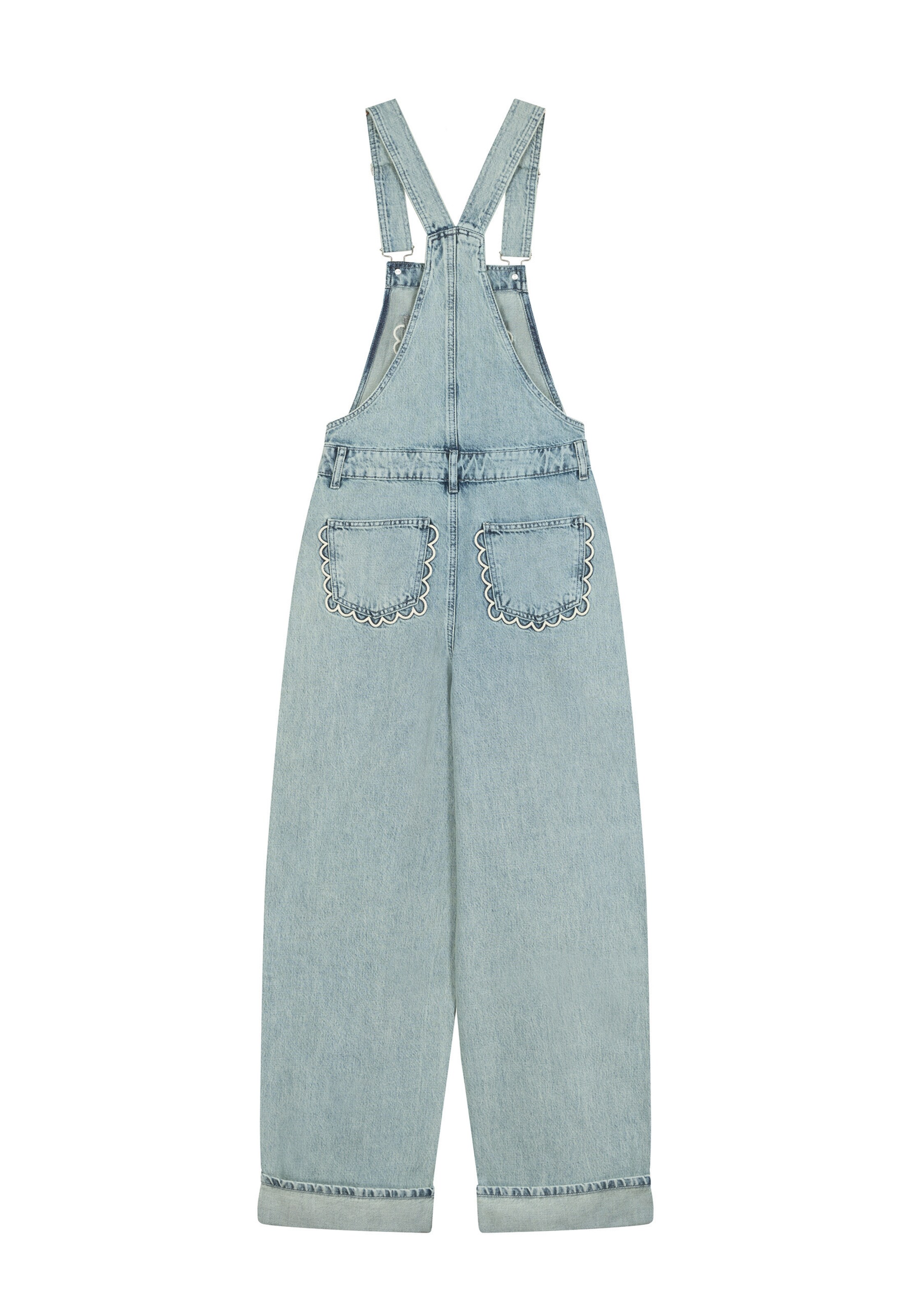 OH APRIL Loosefit Tuinbroek jeans 'Solei' in Blauw