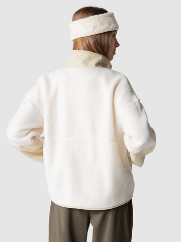 THE NORTH FACE Athletic fleece jacket 'CRAGMONT' in White