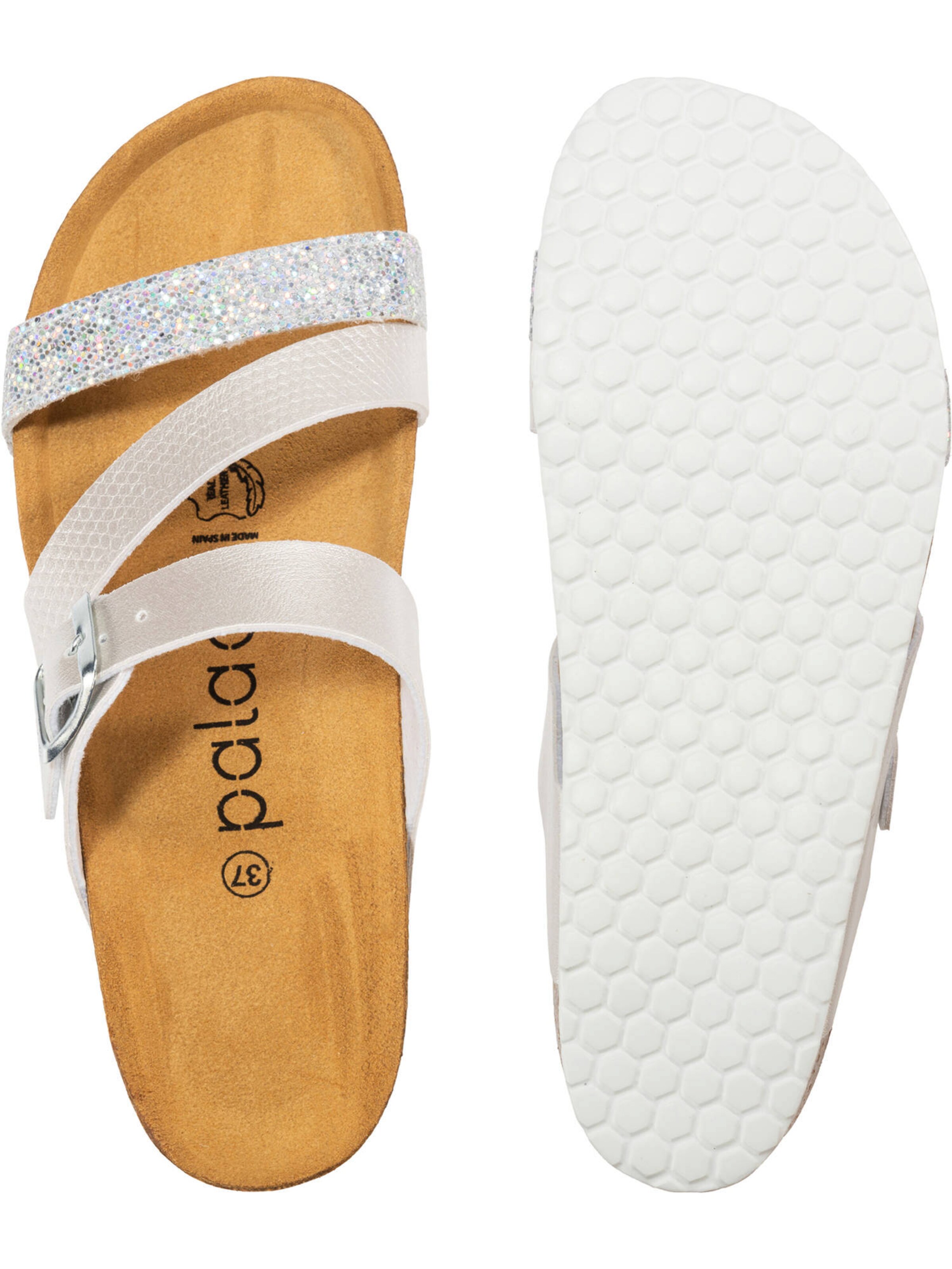 Palado Pantolette 'Chios' in Silber