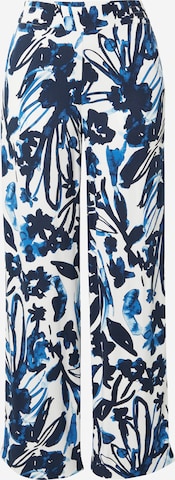 ESPRIT - Perna larga Calças em azul: frente