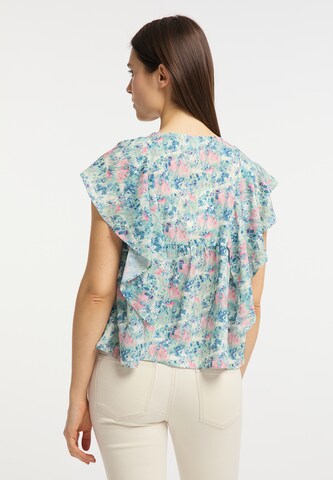 Usha Bluse in Blau