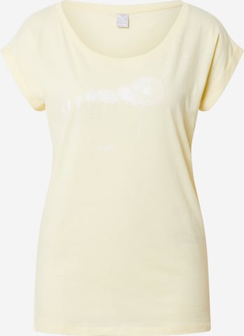 Iriedaily T-Shirt 'Evolution' in Gelb: predná strana