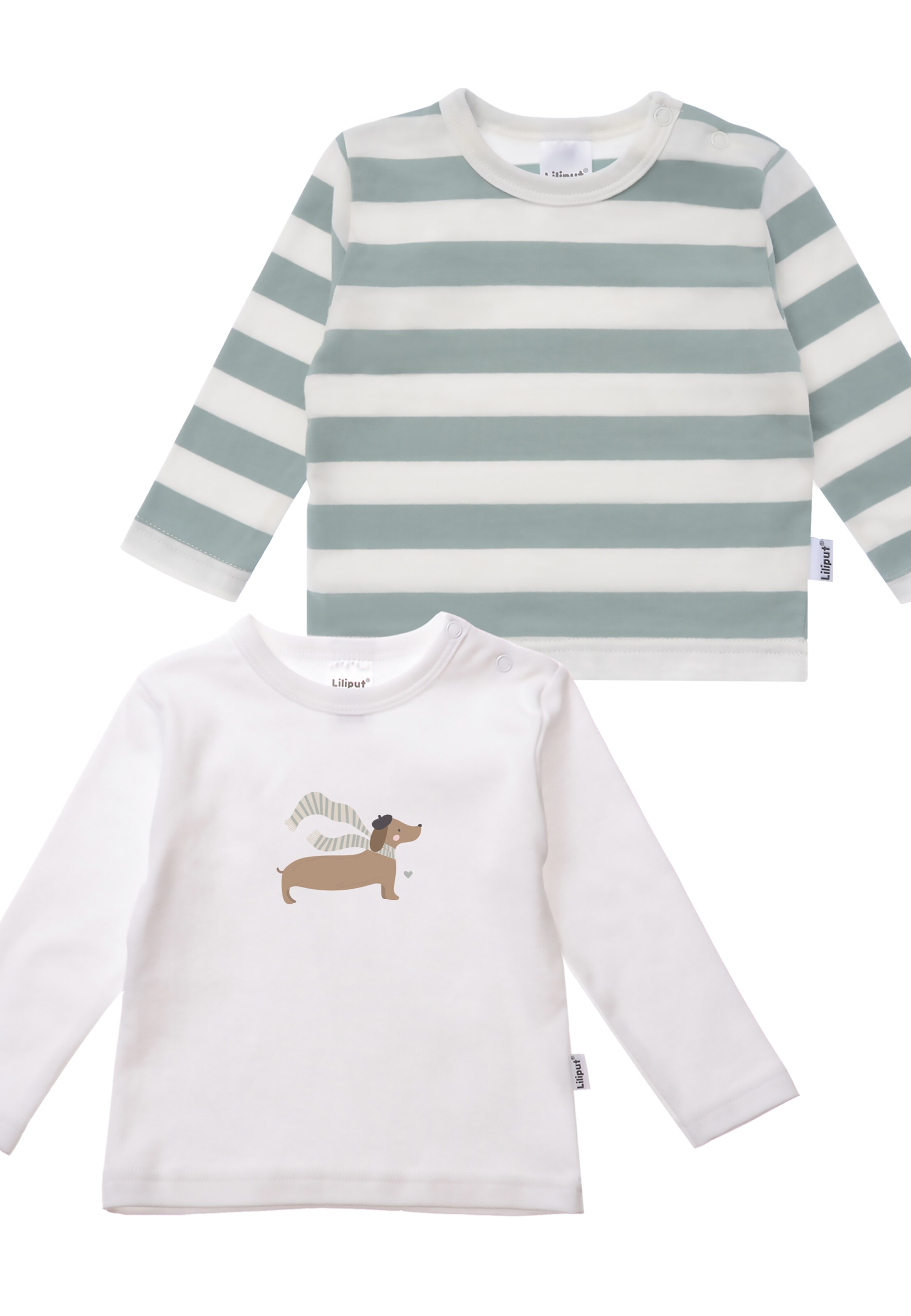LILIPUT Shirt 'Dackel' in White