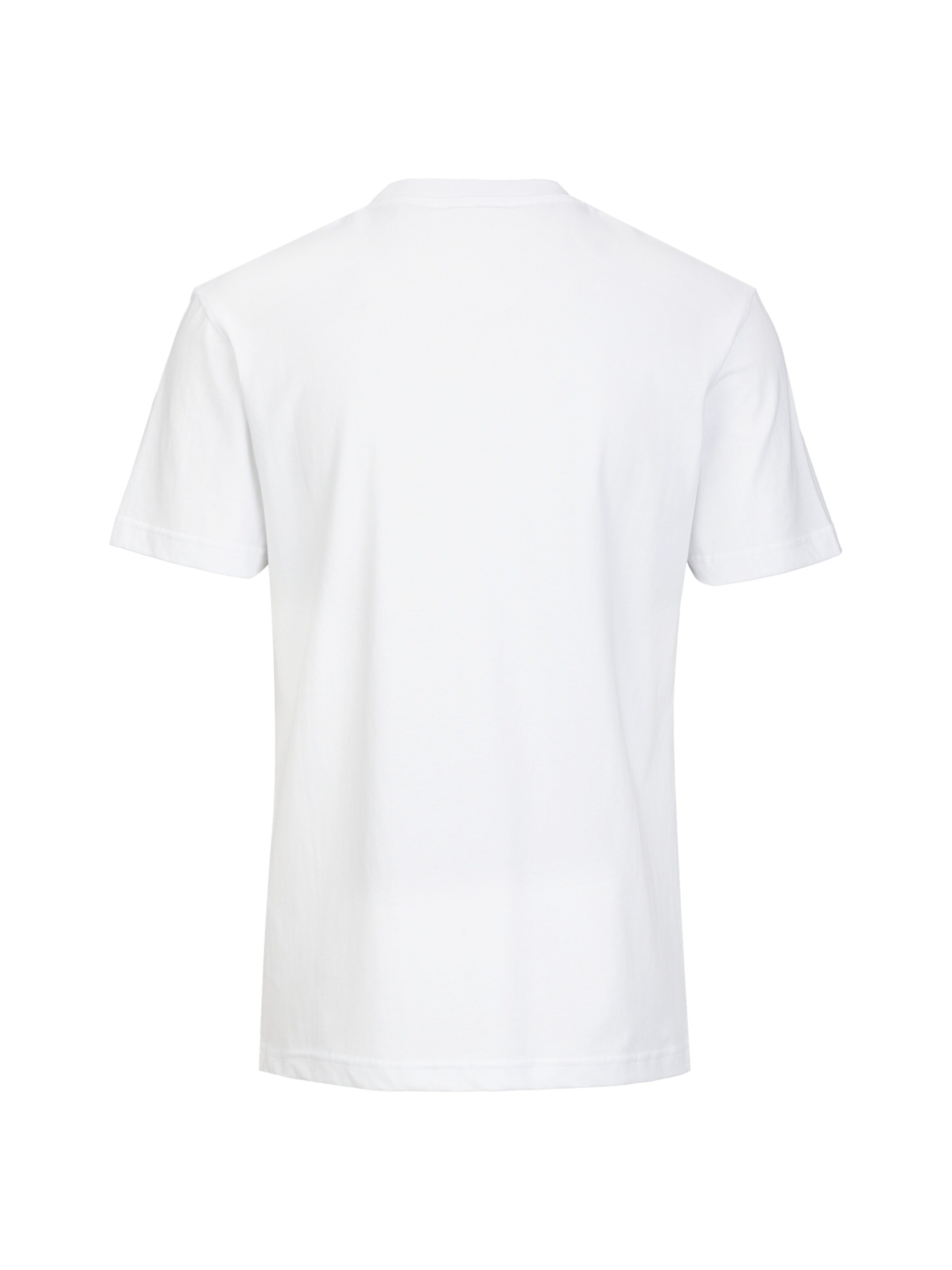T-Shirt 'Rafael Baroque' 19V69 ITALIA en blanc