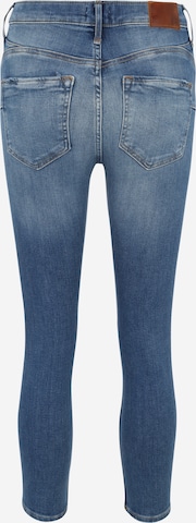 River Island Petite - Skinny Calças de ganga em azul