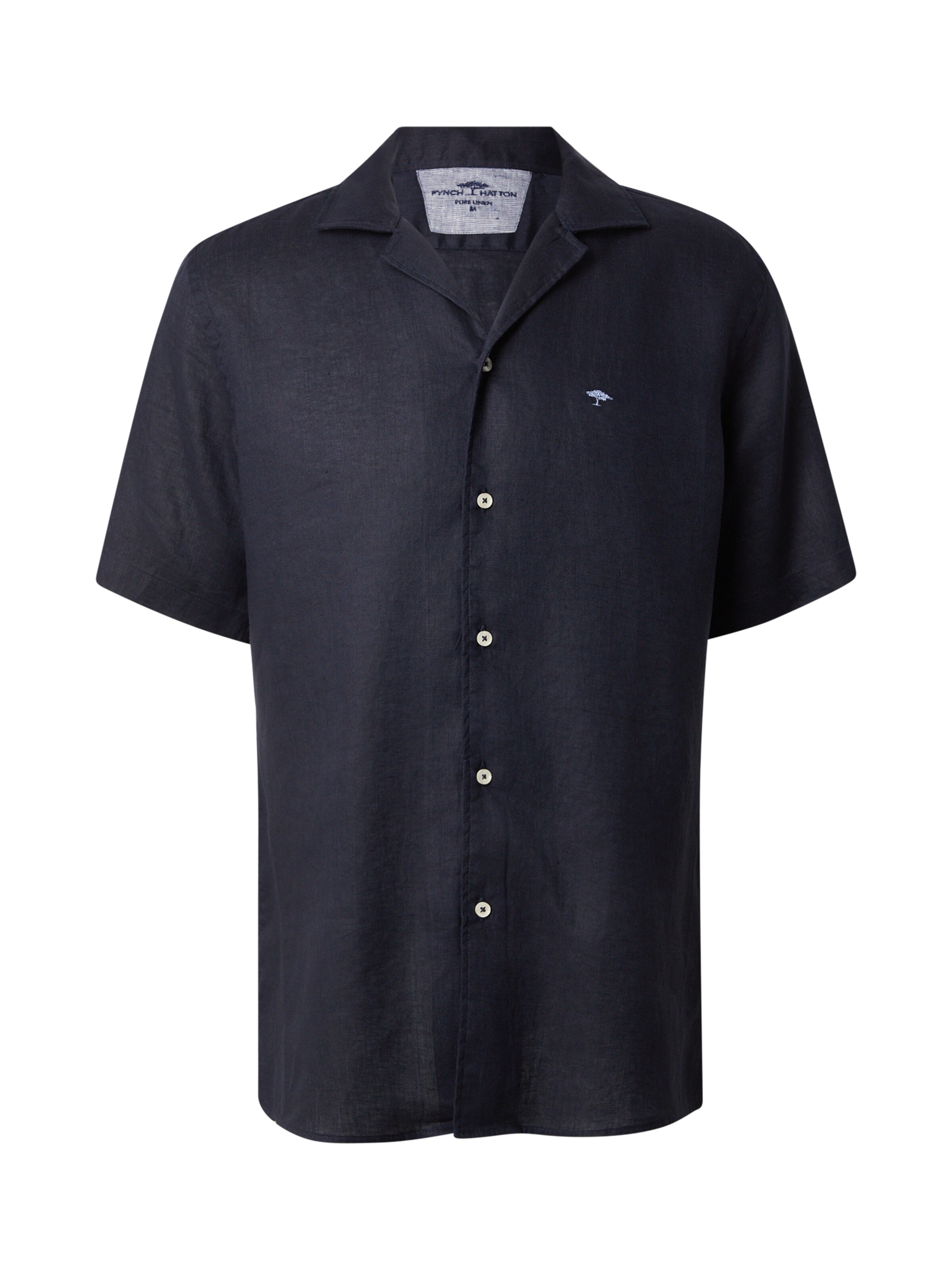 FYNCH-HATTON Button Up Shirt in Navy, Item view