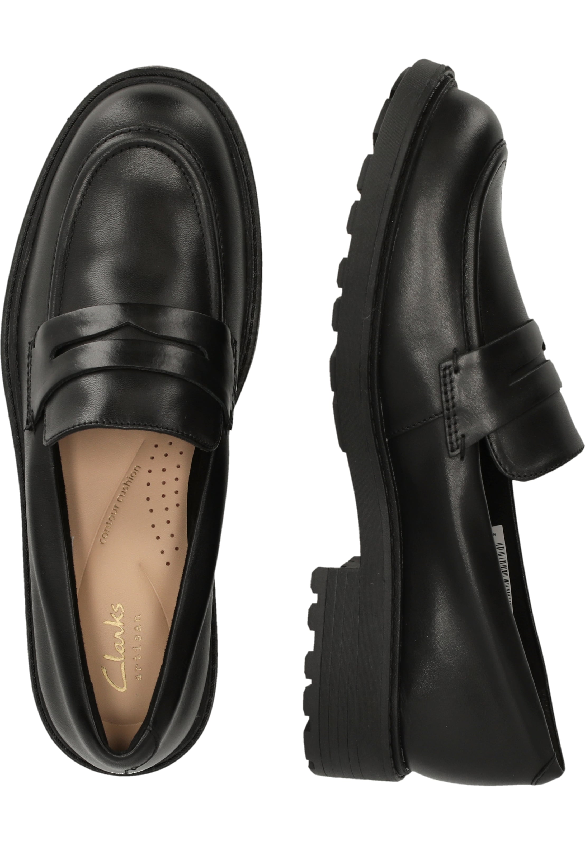 CLARKS Loafer 'Orinoco2' in Schwarz