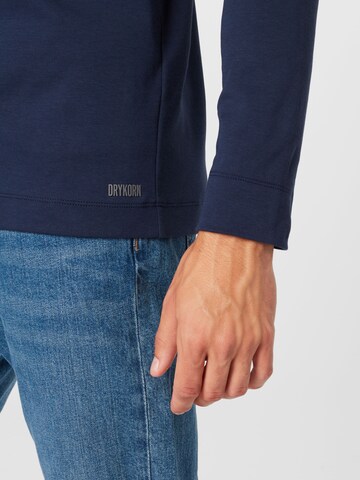 DRYKORN Regular fit Shirt 'Moritz' in Blauw