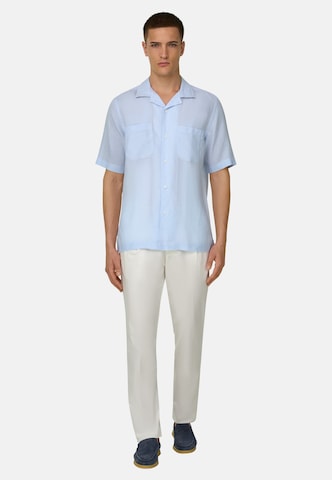 Boggi Milano Regular fit Button Up Shirt in Blue