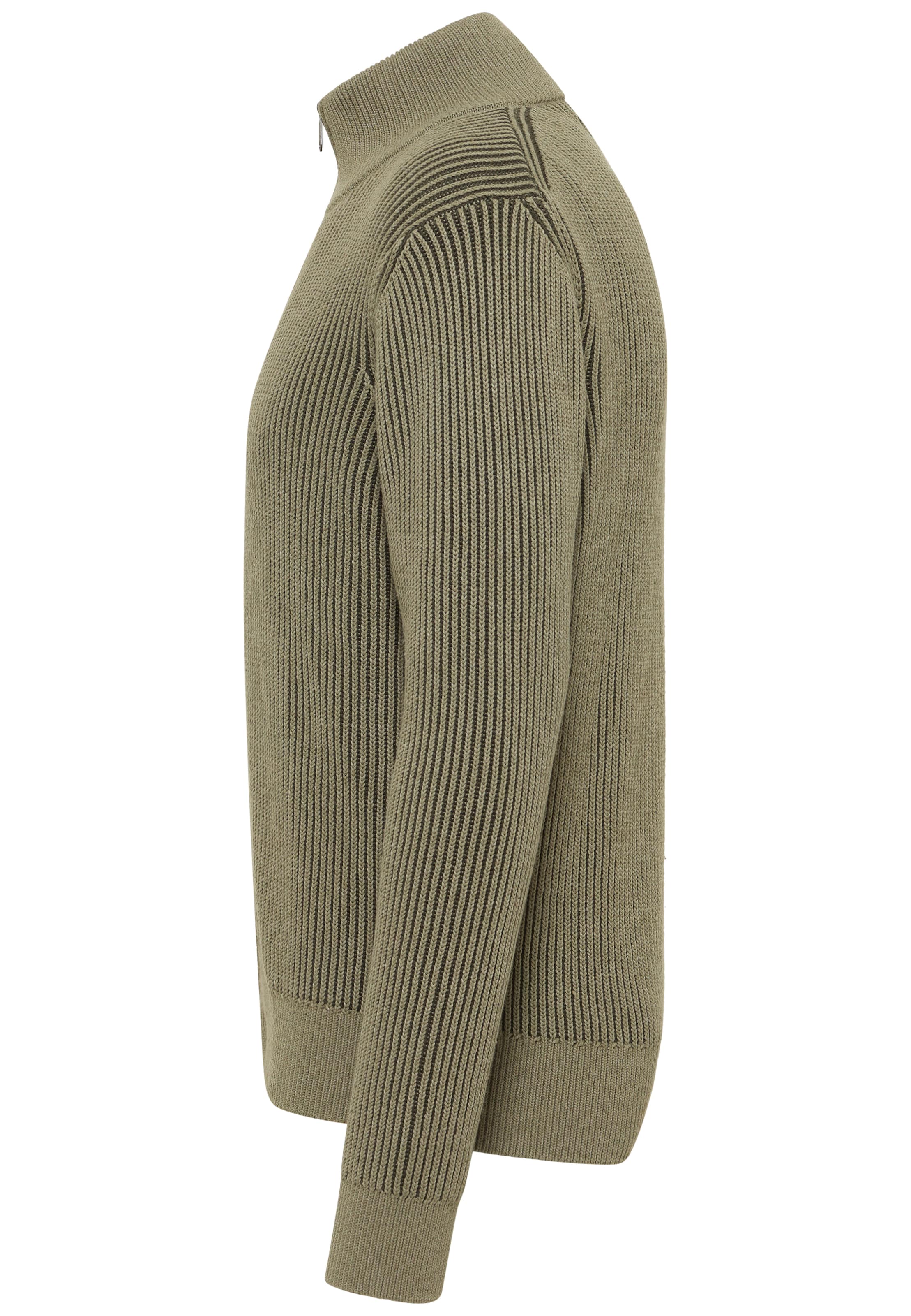 MUSTANG Strickjacke 'Escondido' in Grün