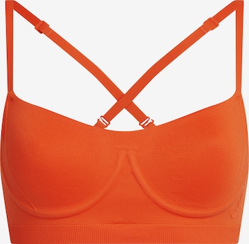 Balconnet Soutien-gorge Calvin Klein Underwear en orange : devant