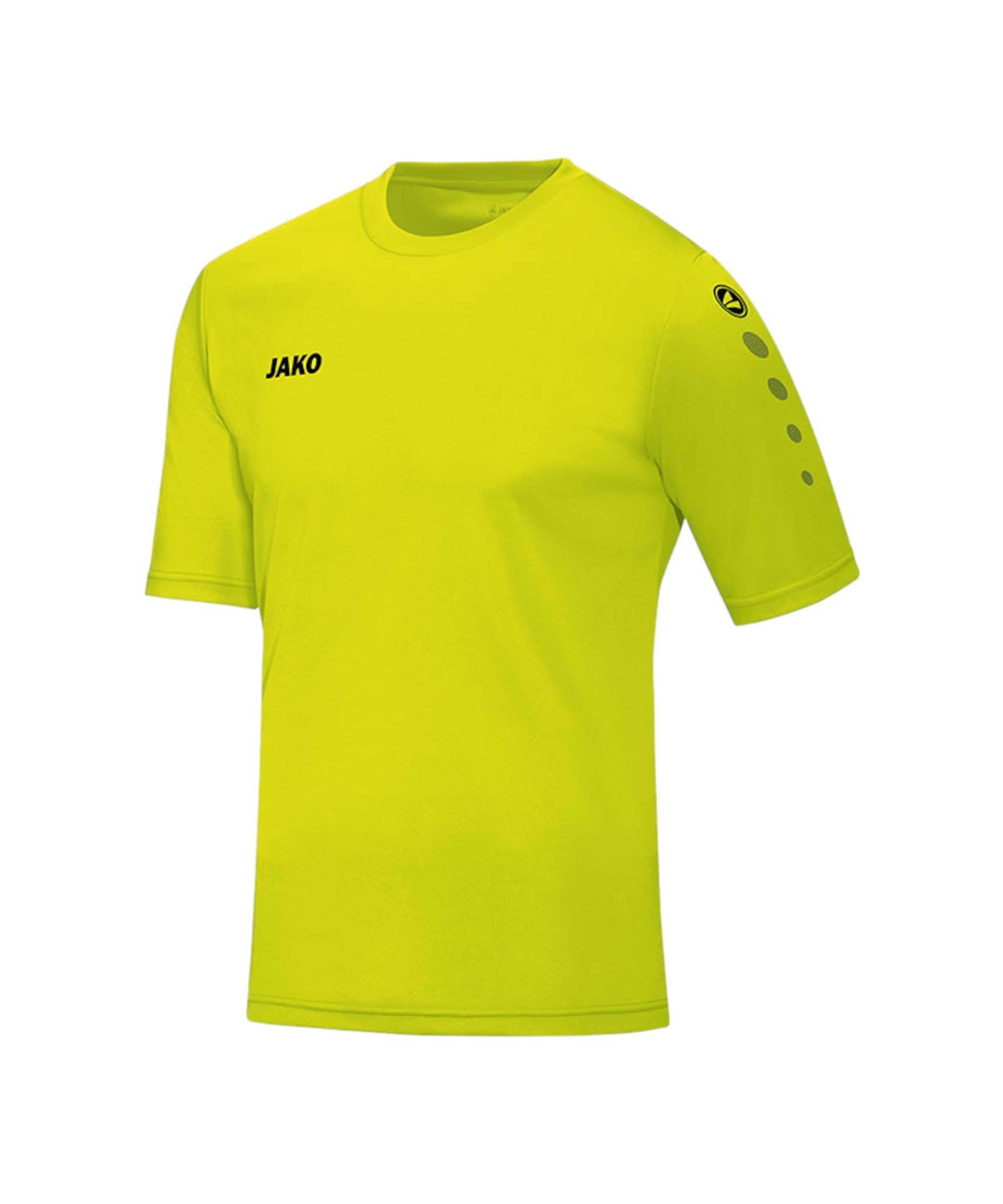 JAKO Funktionsshirt 'Team' in Gelb: Vorderseite