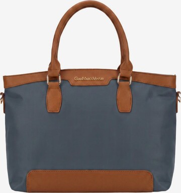 Borsa a spalla di GianMarco Venturi in grigio: frontale