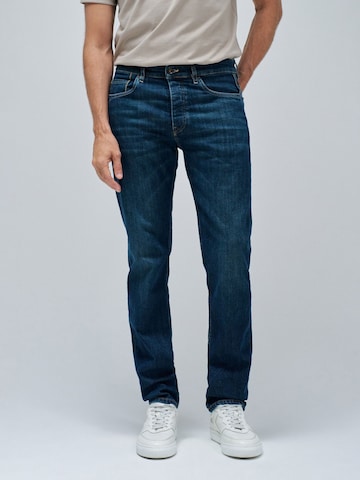 Coupe slim Jean Salsa Jeans en bleu : devant