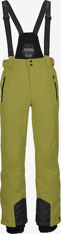 KILLTEC Regular Outdoor Pants 'Enosh' in Yellow: front