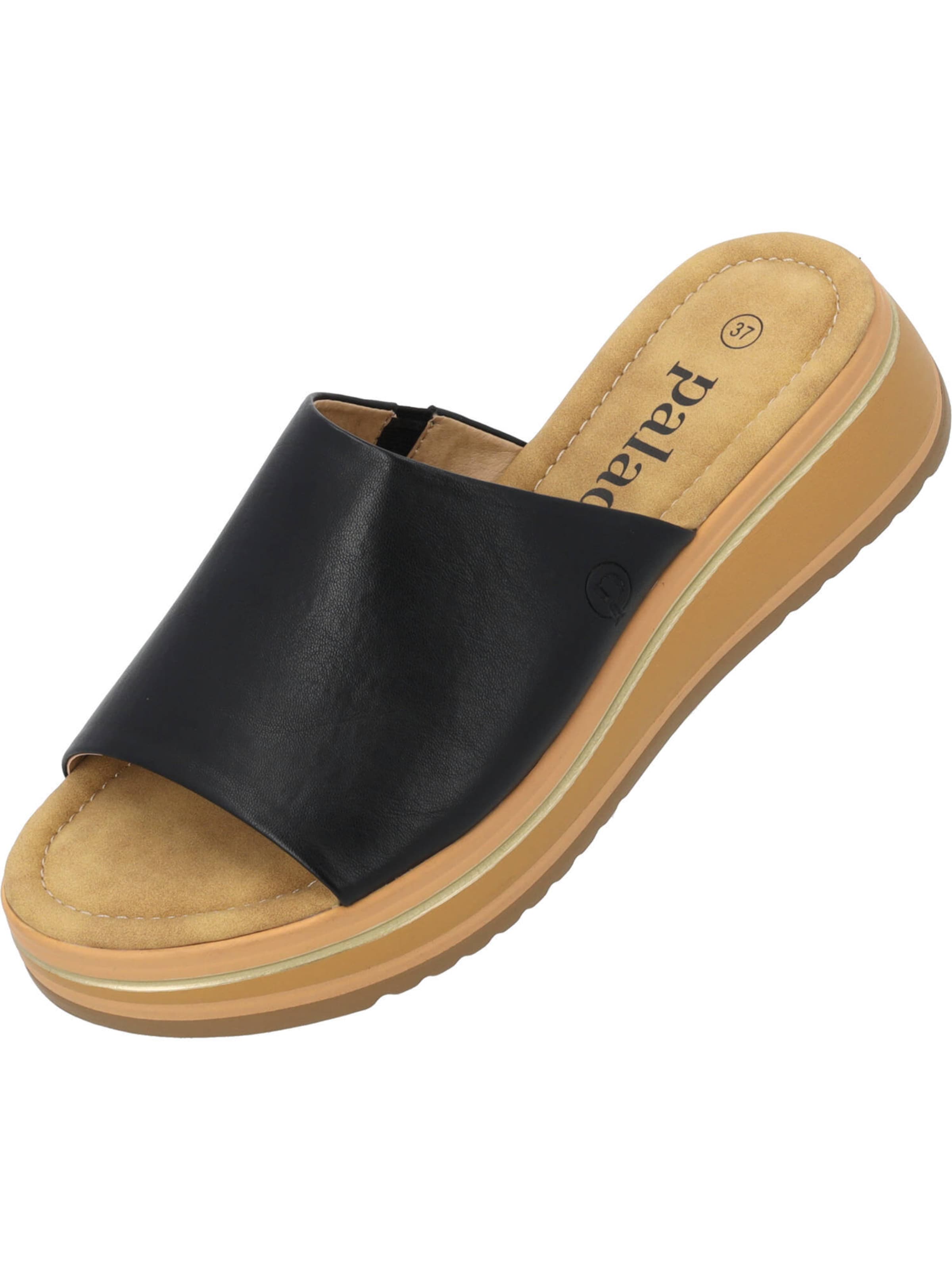 Mule 'Rhat' Palado en noir : devant