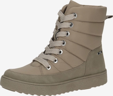 CAPRICE Stiefelette in Grün: Vorderseite